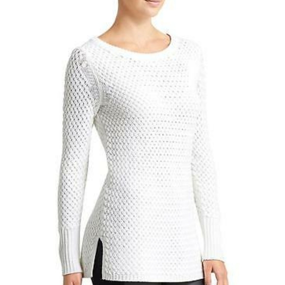 NWOT Athleta White Cypress Sweater - Picture 2 of 9